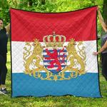 luxembourg flag premium quilt a6 quilt d2420607