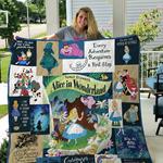 m disney s alice in wonderland quilt blanket d2450014