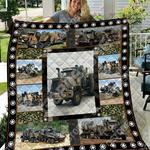 mack army tow truck like quilt blanket d2448981