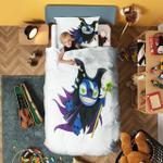 maleficent stitch bedding set kid duvet cover and pillowcase set d2193048