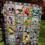 many birds on tree quilt blanket quilt d2416287