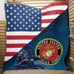 marine corp the warrior song quilt blanket dhc0201201009td d2447115