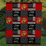 marines corps custom handmade quilt blanket d2451502