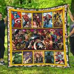marvel comic black premium quilt blanket quilt d2416437