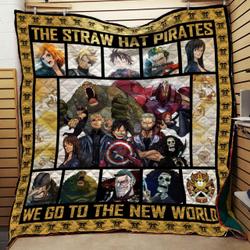 Mashup One Piece Quilt For Fans Anime