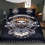 mechanical skull hell riders bprinted bedding set bedroom decor d2114273