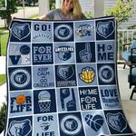 memphis grizzlies quilt blanket b200628 quilt d2415837