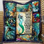 mermaid i want it that way quilt blanket dhc31121621td d2482494