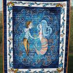 mermaid love clt270639 quilt blanket d2480015