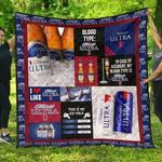 michelob ultra funny gift idea for beer lover quilt d2422728
