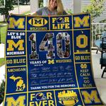 michigan wolverines blanket th0207 quilt d2456763