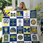 michigan wolverines quilt blanket 02 d2418212