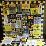 michigan wolverines ver3 blanket th1507 quilt d2452878