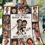 mick jagger and keith richards quilt blanket d2456544