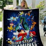 mickey and friends never stop dreaming quilt quilt d2420804
