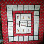 mickey and friends signature quilt quilt d2420843