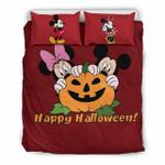 mickey and minnie halloween bedding set duvet cover and pillowcase set d2241123