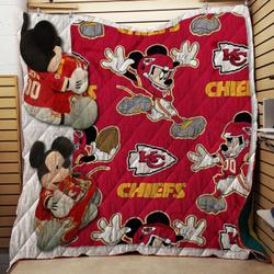 Mickey Hugger And Fleece Throw Quilt