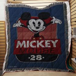 Mickey Mouse Classic Tapestry Throw Quilt