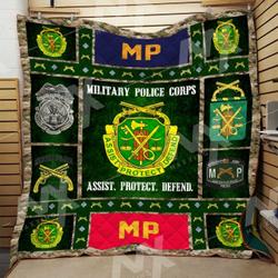 Military Police Quilt Blanket Dhc3112459Vt