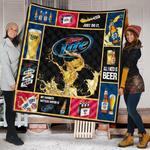miller lite all i need is beer gift idea quilt d2422682