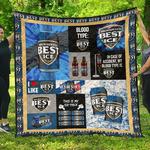 milwaukees best ice funny gift for beer lover quilt d2422758