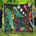 miniature pinscher premium quilt dean russo art d2484041