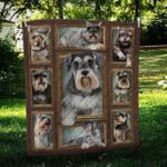 miniature schnauzer frame cl09100121mdq quilt blanket d2483652