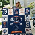 mlb detroit tigers quilt blanket d2450015