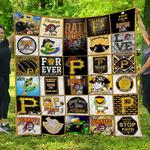 mlb pittsburgh pirates quilt blanket d2451653