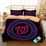mlb washington nationals 1 logo 3d duvet cover bedding sets d2133177