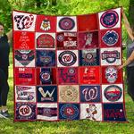 mlb washington nationals quilt blanket d2418533