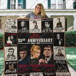 mofi dark shadows 1966 53rd anniversary quilt blanket d2419035