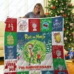 mofi x amp 8211 rick and morty quilt blanket d2452260