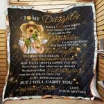 mom to daughter give you three things quilt blanket dhc04012062td d2446853