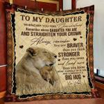 mom to daughter lion quilt blanket d2448310