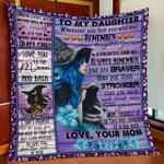 mom to daughter witch girl quilt blanket d2448895