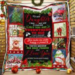 mom to daughter you have become my best friend christmas quilt blanket d2448466