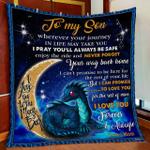mom to son dragon quilt blanket d2448830
