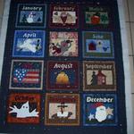 months of the year clp250658 quilt blanket d2479701