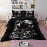 motorcycle skull cl250984mdb bedding sets d2233271