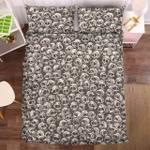 multi skull face bedding set bedroom decor d2126792