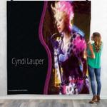 musical artists 80s cyndi lauper 1v 3d customized personalized quilt blanket d2418086