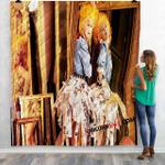 musical artists 80s cyndi lauper 2n 3d customized personalized quilt blanket d2418072