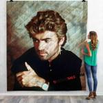 musical artists 80s george michael2d 3d customized personalized quilt blanket d2418063