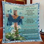 my angel husband christian cross quilt blanket d2448630