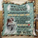 my angel husband you are in a better place quilt blanket dhc040120182td d2446578
