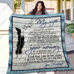 my angel wife i have you in my heart quilt blanket dhc040120189td d2446996