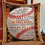 my baseball son mom quilt blanket d2448806