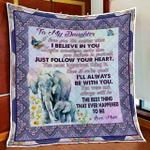 my beautiful elephant daughter quilt blanket d2448440